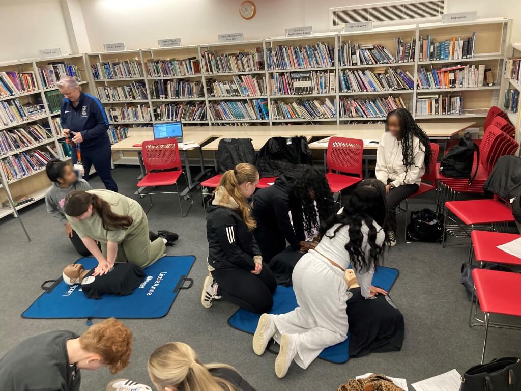 Emergency First Aid at Work McAuley High School Training Doncaster