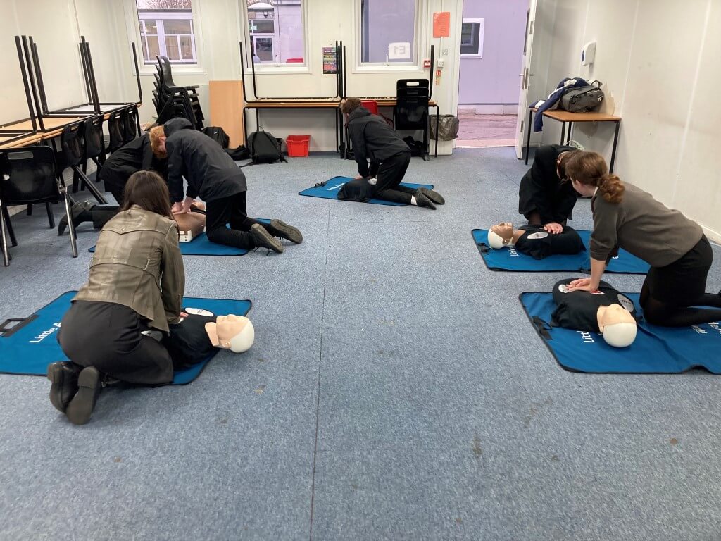 First Aid Schools Training Doncaster CPR Defibrillator Priory